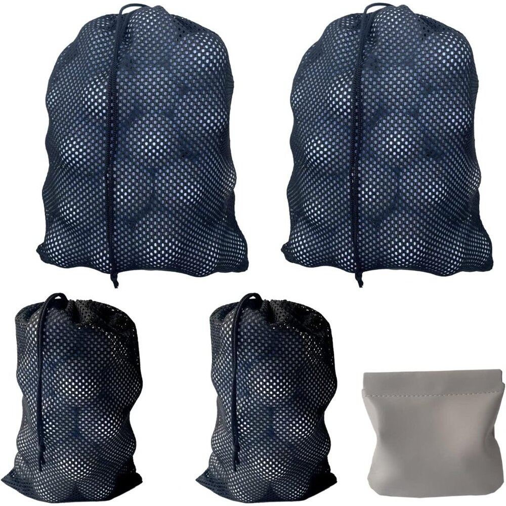 Golf Tee Pouch Bag, Zipper Golf Ball Bag, Accessory Pouch For Men